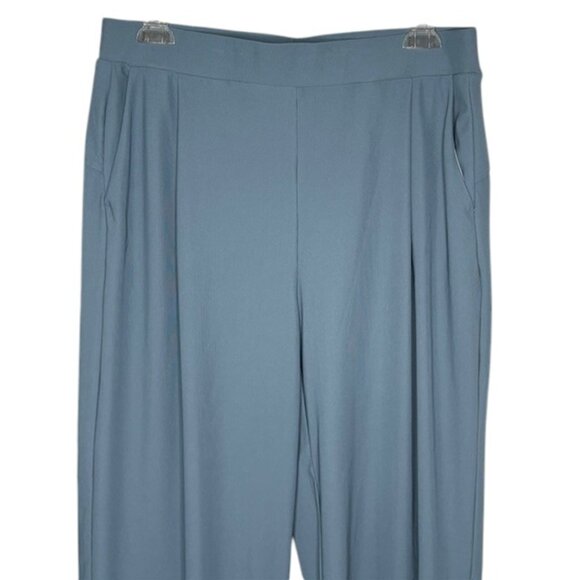 Halara Flex™ High Waisted Body Sculpt Waist-Slimming Wide Leg Pants - Blue - XL - Picture 5 of 8